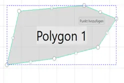 polygon object in the visTABLE software